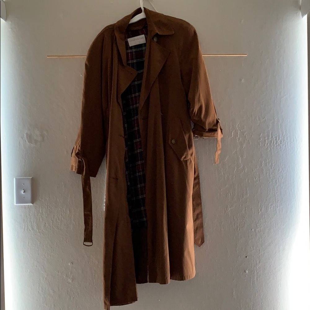 Brown Trench Coat - Picture 1 of 5